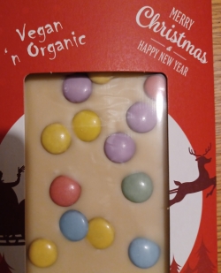 Vegan &amp; GF White Choc Christmas Trees